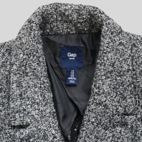 GAP Women's Single Button Boucle Blazer/Coat Size M - Picture 6 of 9